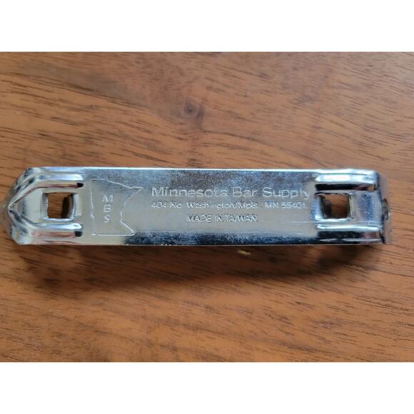 Vintage Minnesota Bar Supply (MBS) 4-1/4" Can and Beer Bottle Opener - Picture 1 of 7